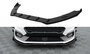 Maxton Design Ford Fiesta MK8 ST / ST Line Racing Durability Voorspoiler Spoiler Racing Splitter Versie 1 + Flaps