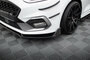 Maxton Design Ford Fiesta MK8 ST / ST Line Voorspoiler Spoiler Splitter + Flaps Versie 4