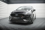 Maxton Design Ford Fiesta MK8 ST Facelift Voorspoiler Spoiler Splitter Versie 4 + Flaps