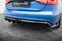 Maxton Design Audi S4 Sedan Central Rear Valance Spoiler Versie 1