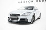 Maxton Design Audi TTS / TT S Line 8J Voorspoiler Spoiler Splitter Pro Street + Flaps