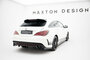 Maxton Design Mercedes CLA AMG Line C117 Rear Centre Diffuser Vertical Bar Versie 1