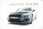 Maxton Design Audi A5 F5 Facelift Voorspoiler Spoiler Splitter Versie 2