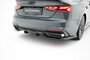 Maxton Design Audi A5 F5 Facelift Rear Centre Diffuser Vertical Bar Versie 1