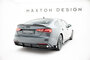 Maxton Design Audi A5 F5 Facelift Valance Spoiler Pro Street + Flaps