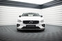 Maxton Design Volvo S60 / V60 R Design MK3 Voorspoiler Spoiler Splitter Versie 2