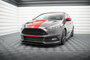 Maxton Design Ford Focus MK3 ST Facelift Voorspoiler Spoiler Splitter Versie 2