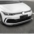  Cup Spoiler Voorspoiler Splitter Lip Hoogglans Zwart Geschikt Voor Volkswagen Golf 8 MK8 R Line_