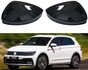  Spiegel Buitenspiegel Spiegelkappen Hoogglans Zwart  R20 look Geschikt Voor Volkswagen Tiguan_