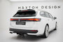 Maxton Design Rear Centre Diffuser Vertical Bar Geschikt Voor Volkswagen Passet B9 Versie 1