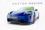 Maxton Design Porsche Taycan Turbo S Splitter Voorspoiler Spoiler Versie 1