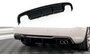 Maxton Design Audi A5 8T Facelift Central Rear Valance Spoiler Uitlaat Links + Rechts