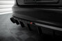 Maxton Design Audi A7 S Line C7 Central Rear Valance Spoiler Uitlaat Links + Rechts