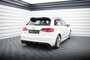 Maxton Design Audi A3 8V Sportback S Line Central Rear Valance Spoiler Versie 1