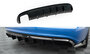 Maxton Design Audi A4 S Line Sedan / Avant B8 Central Rear Valance Spoiler Uitlaat Links Dubbel