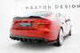 Maxton Design Audi A5 S Line Sportback Central Rear Valance Spoiler Uitlaat Links + Rechts