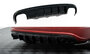 Maxton Design Audi S5 8T Sportback Central Rear Valance Spoiler Uitlaat Links + Rechts