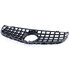 Grill Chrome / Hoogglans Zwart Passend Voor Mercedes GLC X253 Coupe C253 Panamericana  AMG GT Look