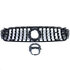 Grill Hoogglans Zwart Passend Voor Mercedes GLC X253 SUV Panamericana AMG GT Look