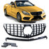 Grill Hoogglans Zwart Passend Voor Mercedes E Klasse A207 Cabrio C207 Coupe Panamericana AMG GT Look