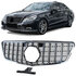 Grill Hoogglans Zwart Chrome Passend Voor Mercedes E Klasse W212 S212 Panamericana AMG GT Look