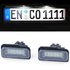 Led Kentekenverlichting 6000K Geschikt Voor Mercedes C219 R171 W211 W203