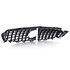 Grill Hoogglans Zwart Chrome Bies Passend Voor Mercedes E Klasse W213 S213 C238 A238 Panamericana AMG GT Look