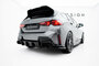 Maxton Design Bmw 1 Serie F70 M135i Central Rear Valance Spoiler Uitlaat Links + Rechts