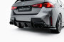 Maxton Design Bmw 1 Serie F70 M135i Central Rear Valance Spoiler Uitlaat Links + Rechts