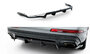 Maxton Design Audi Q7 S Line MK2 Facelift 2 Rear Centre Diffuser Vertical Bar Versie 1