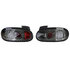 Led Achterlichten Getint  Zwart Black Chrome Geschikt Voor Mazda MX5 NB NBFL 1998 t/m 2005 