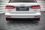 Maxton Design Audi A6 C8 S Line en S6 Uitlaat Sierstuk Look Diffuser Splitter Spoiler