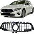 Grill Hoogglans Zwart / Chrome Bies Passend Voor Mercedes A Klasse W177 Vanaf 2018 Met Camera Panamericana AMG GT Look