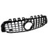 Grill Hoogglans Zwart Chrome Bies Passend Voor Mercedes A Klasse W177 V177 Vanaf 2018 Zonder Camera Panamericana AMG GT Look