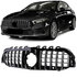 Grill Hoogglans Zwart Chrome Bies Passend Voor Mercedes A Klasse W177 V177 Vanaf 2018 Zonder Camera AMG GT Look