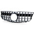 Grill Hoogglans Zwart Chrome Bies Passend Voor Mercedes GLK X204 2008 t/m 2012 AMG GT Look