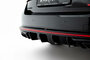 Maxton Design Skoda Octavia RS Liftback / Combi MK4 Facelift Central Rear Valance Spoiler Uitlaat Links + Rechts