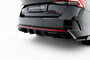 Maxton Design Skoda Octavia RS Liftback / Combi MK4 Facelift Central Rear Valance Spoiler Uitlaat Links + Rechts