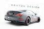 Maxton Design Mercedes SL 63 AMG R231 Rear Centre Diffuser Vertical Bar Versie 1